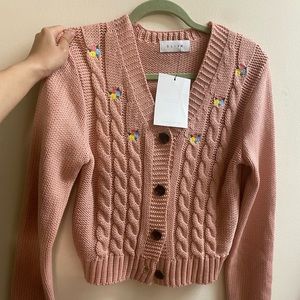 Olive clothing cardigan